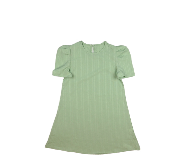 Zelené vzdušné šaty