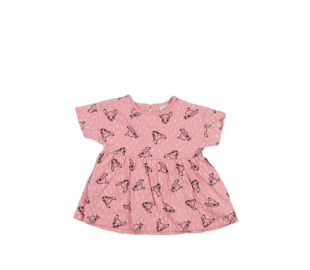 Růžové šaty Bambi Disney 
