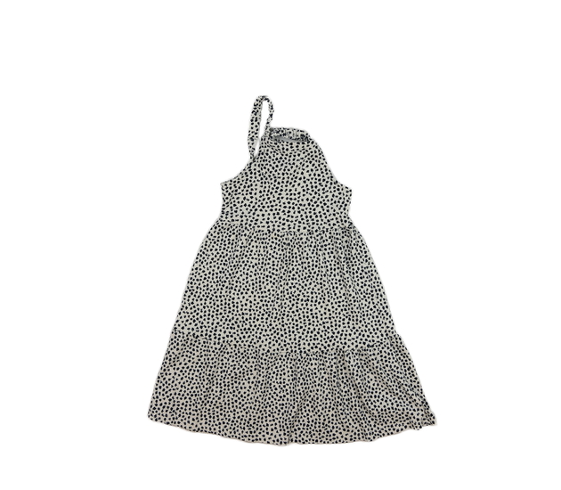 Bílé květinové volné šaty Zara