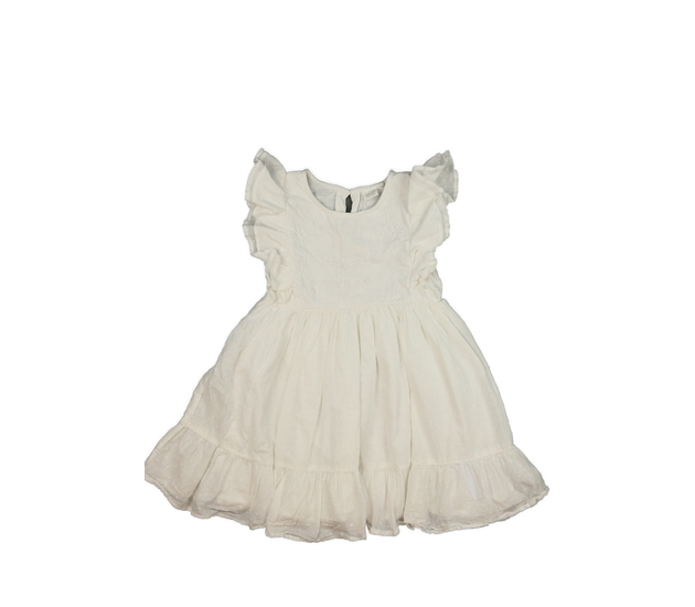 Bílé šaty s květinami Next