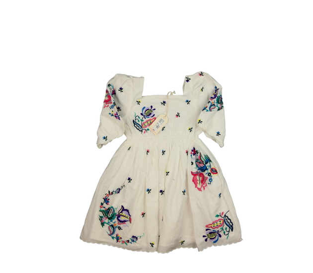 Nové bílé bohémské šaty River Island