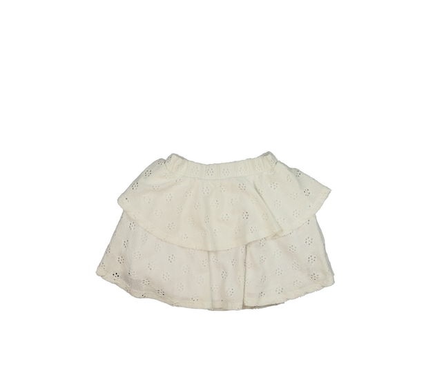 Krémová madeirová sukně Primark 