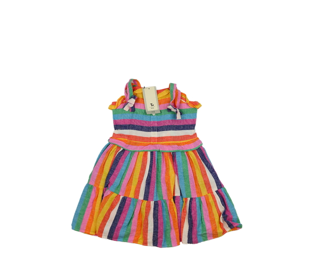 Nové duhově pruhované šaty Tu 