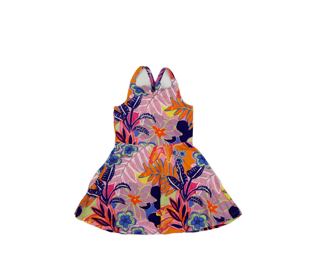 Světlé květinové šaty Tu 