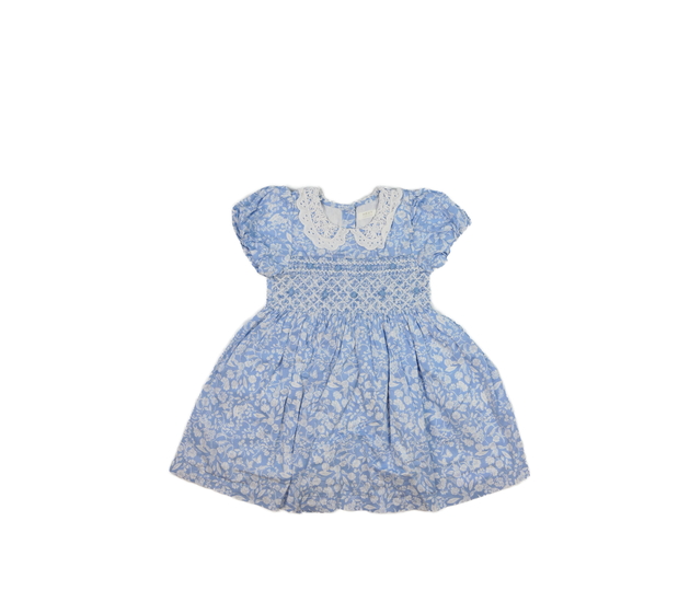 Modré společenské šaty s krajkou Next