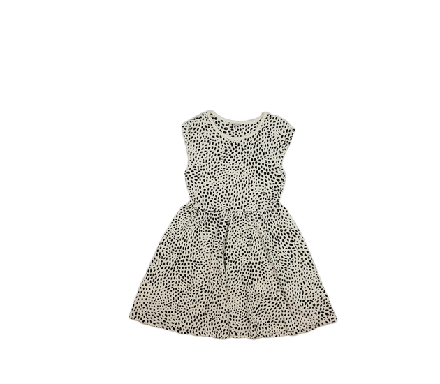 Krémové vzorované šaty Tu