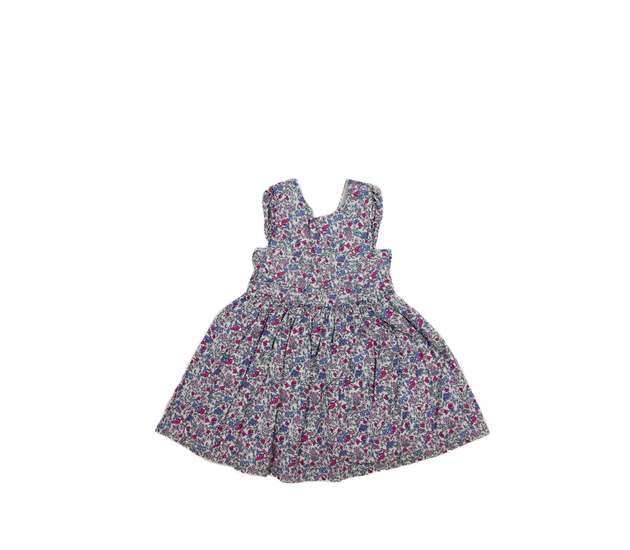 Světlé květinové společenské šaty 