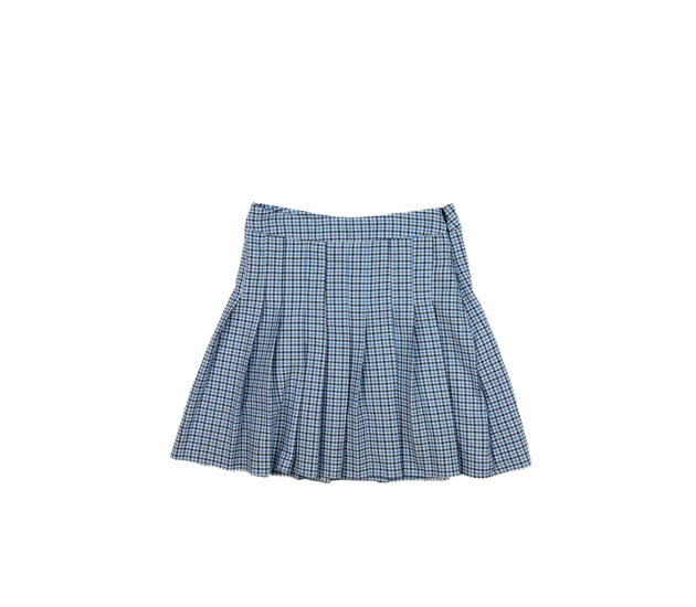 Světlá kostkovaná sukně New Look