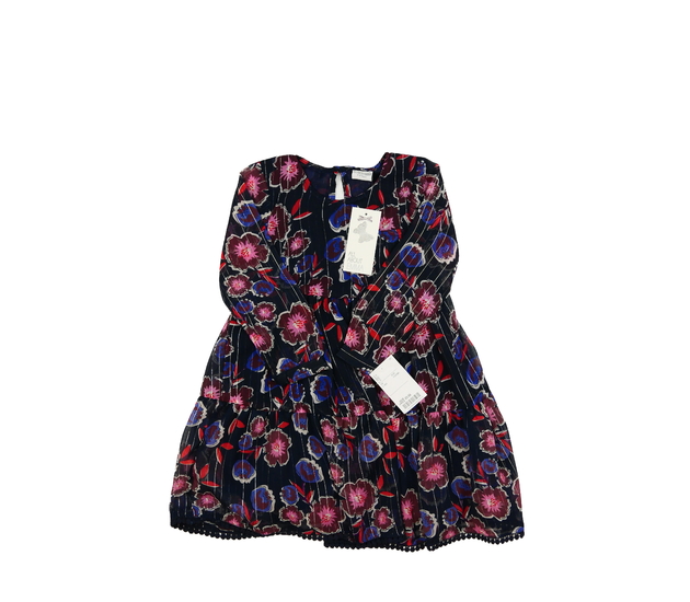 Nové tmavé vzdušné šaty 