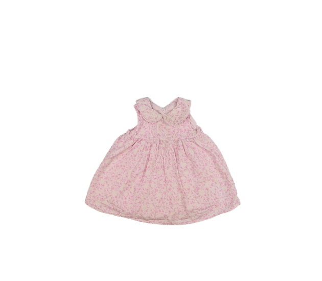 Růžové společenské šaty s límečkem Nutmeg