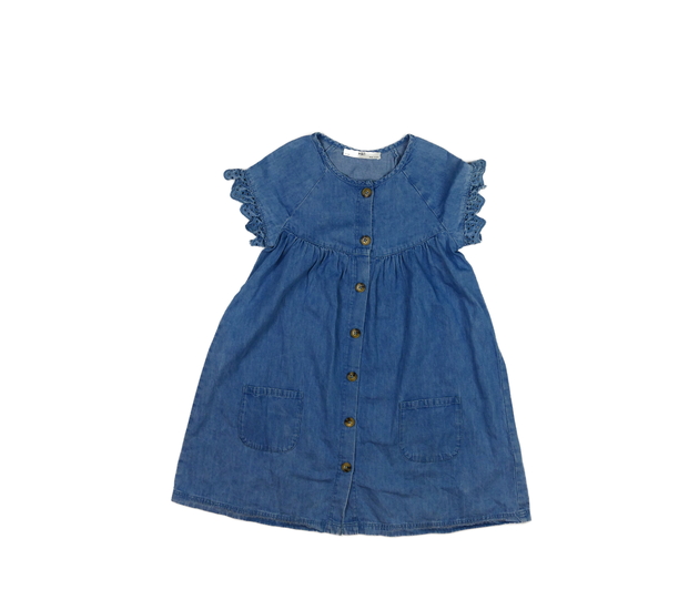 Modré šaty s volánky M&S