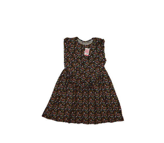 Nové tmavé květinové šaty 