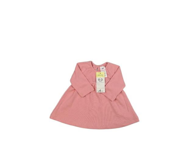 Nové růžové šaty s kolečky H&M