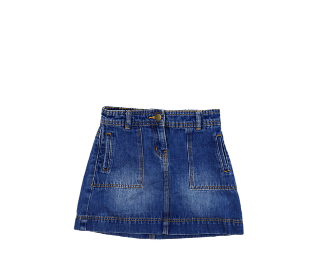 Modrá riflová sukně Nutmeg