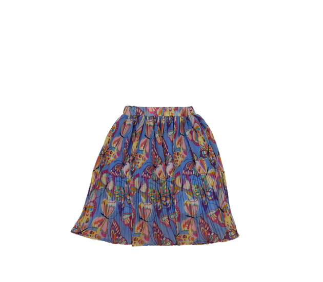 Krásná modrá motýlí sukně Next