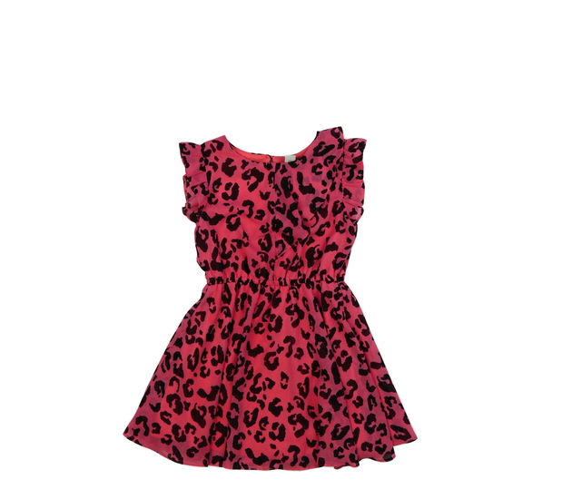 Krásné růžové vzorované šaty Tu