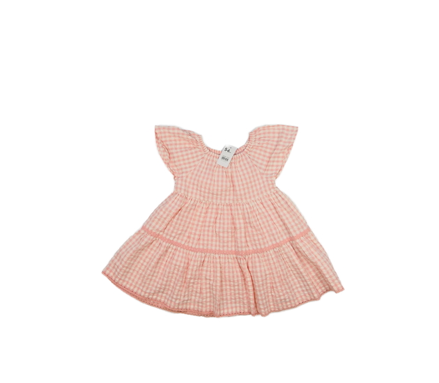 Nové široké růžovo-bílé šaty Mothercare