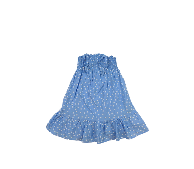 Modré vzdušné šaty s kolečky Primark