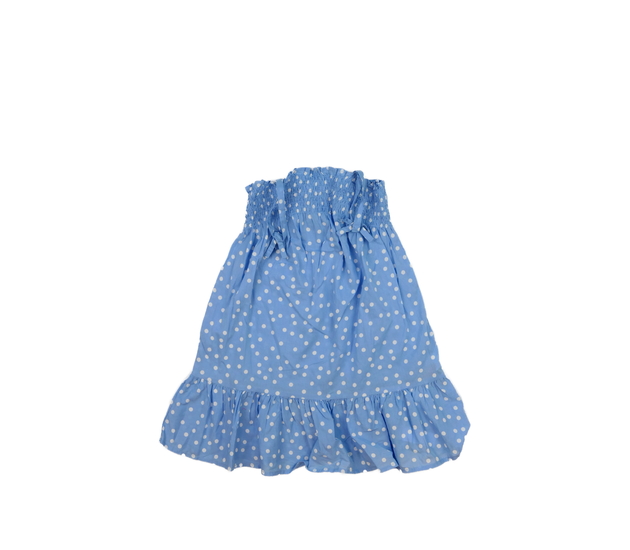 Modré vzdušné šaty s kolečky Primark