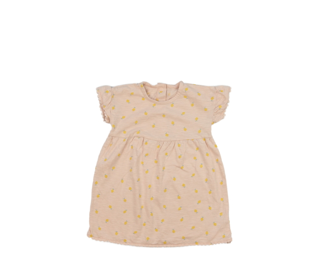 Světle růžové šaty s citrony George