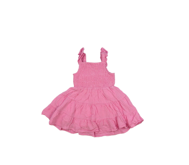 Růžové šaty s prošíváním na hrudi George