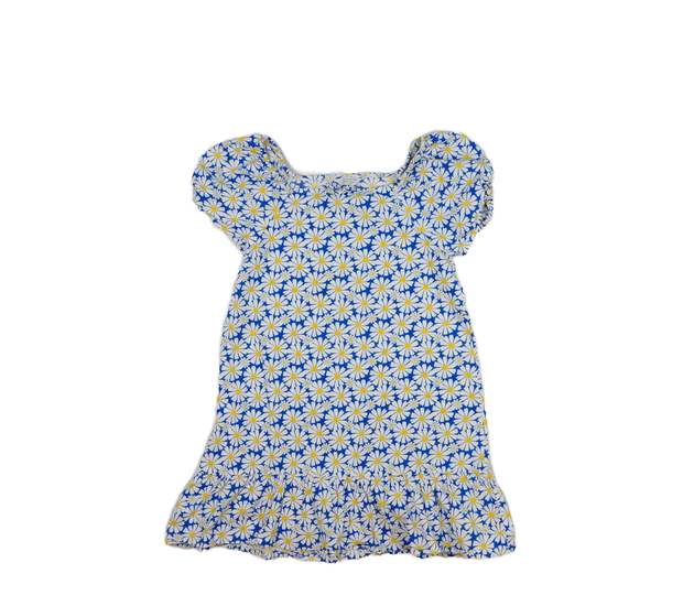 Modré vzdušné šaty s květinami Primark 