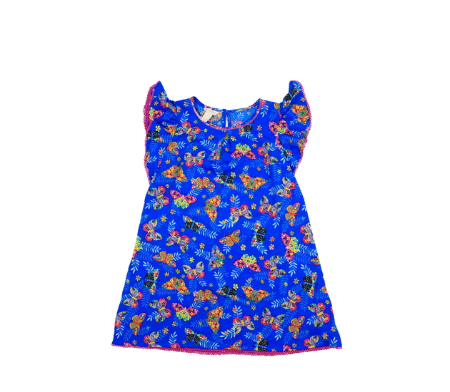 Krásné modré vzdušné šaty Monsoon 