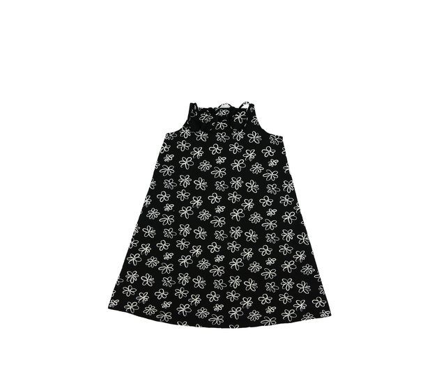 Černé květinové šaty Primark