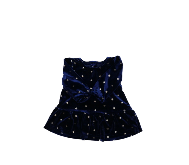 Tmavě modré šaty s hvězdami 