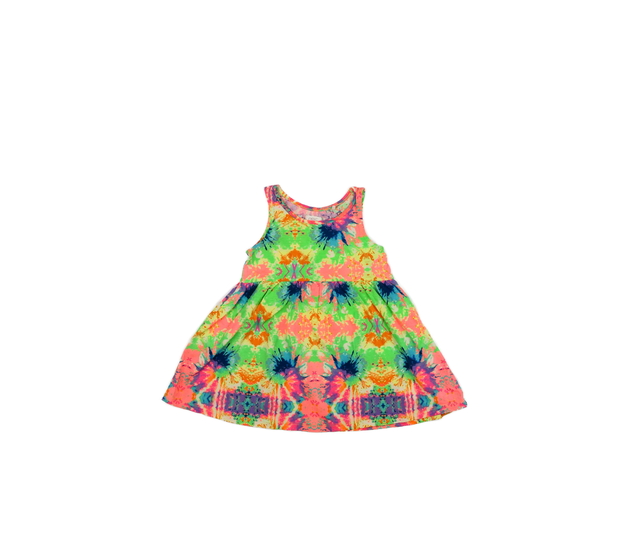 Barevně batikované šaty Next