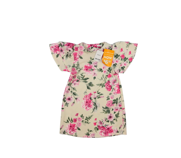 Nové květinové společenské šaty Next