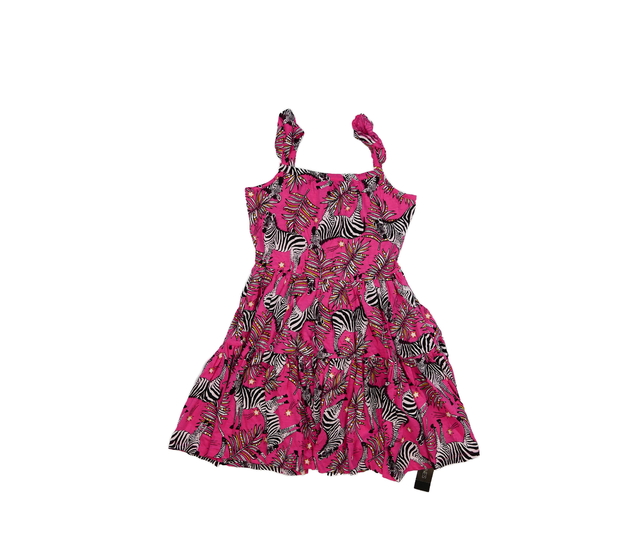Nové růžové šaty se zebrami 
