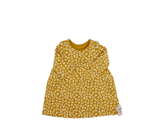 Nové žluté vzorované šaty Mothecare