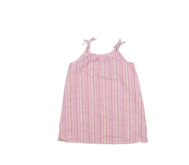 Pastelově pruhované širší šaty Nutmeg 