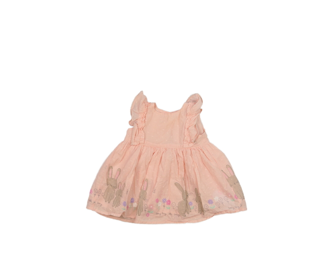 Meruňkové společenské šaty se zajíčky George