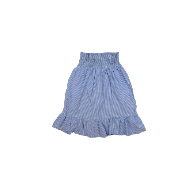 Modro-bílé letní volné šaty H&M