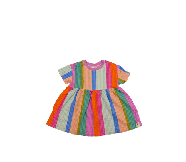 Barevně pruhované šaty Next