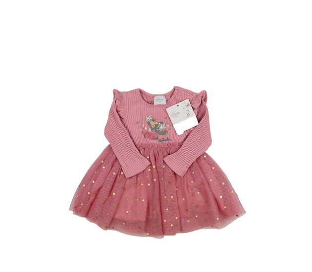 Nové růžové šaty s bohatou sukní Disney 