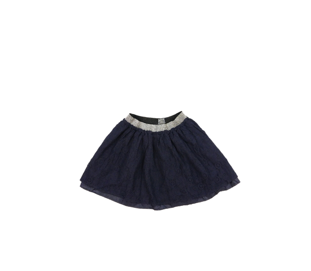 Tmavě modrá zdobná sukně Nutmeg