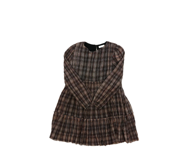 Společenské lesklé tmavší šaty Next