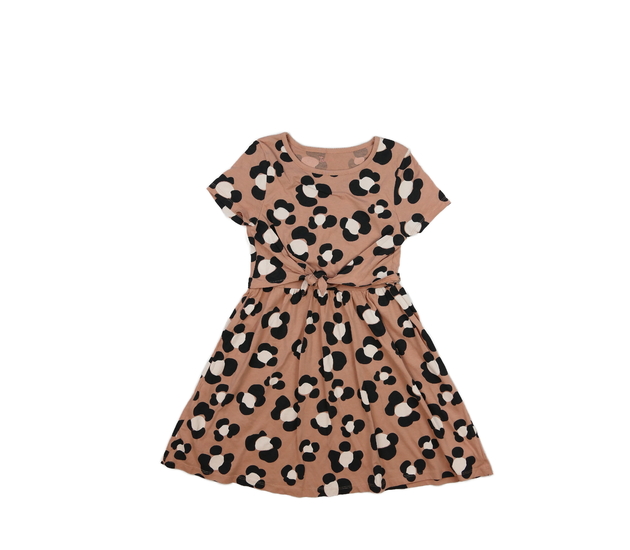 Starorůžové vzorované šaty Tu 