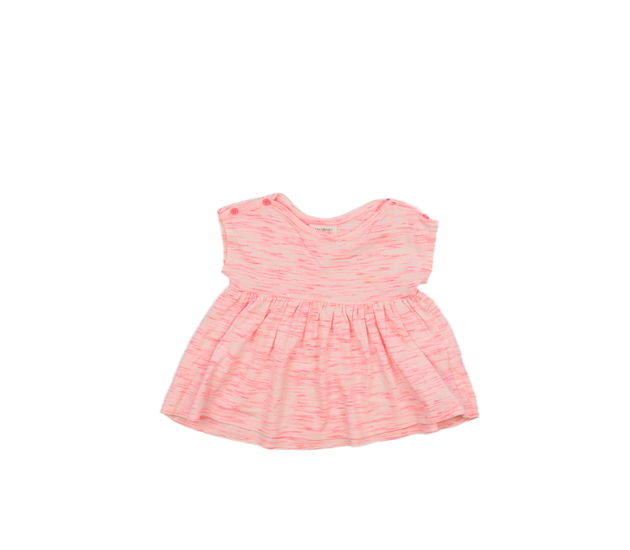 Růžové melírované krátké šaty Next