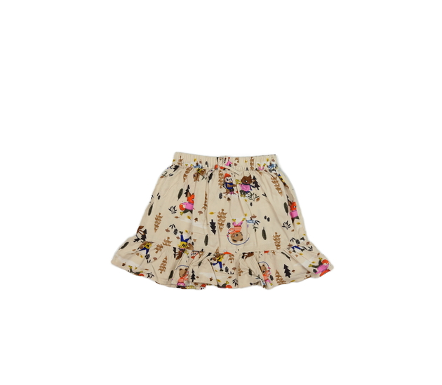 Světlá sukně s obrázky H&M
