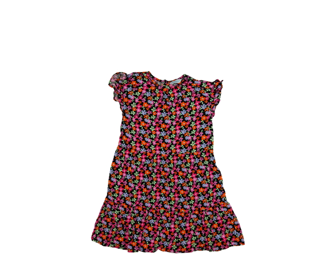 Černé květinové šaty Primark 