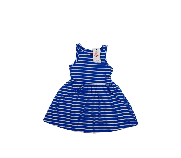 Nové modré šaty s bílými pruhy F&F