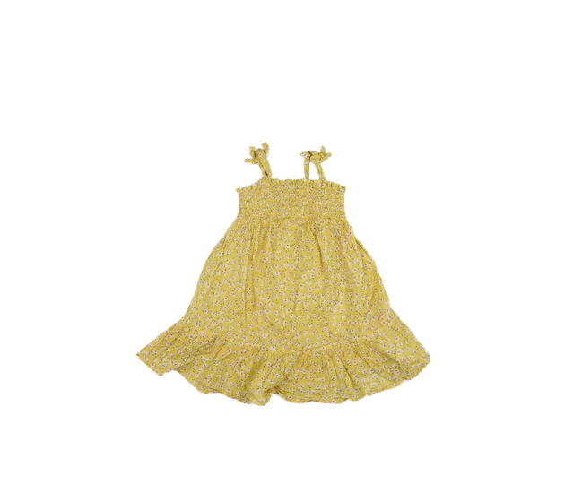 Žluté květinové lehké šaty Primark 