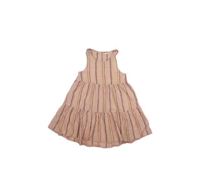 Růžové pruhované lehké šaty Next