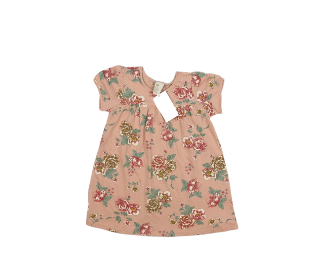 Nové růžové květinové šaty H&M