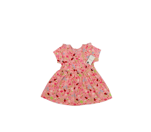 Nové růžové letní šaty 