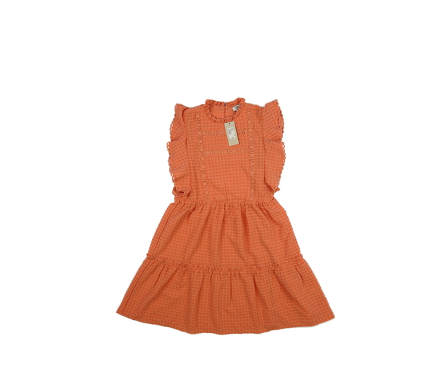 Nové oranžové zdobné šaty River Island 